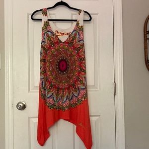 Desigual Sleeveless Tunic Top